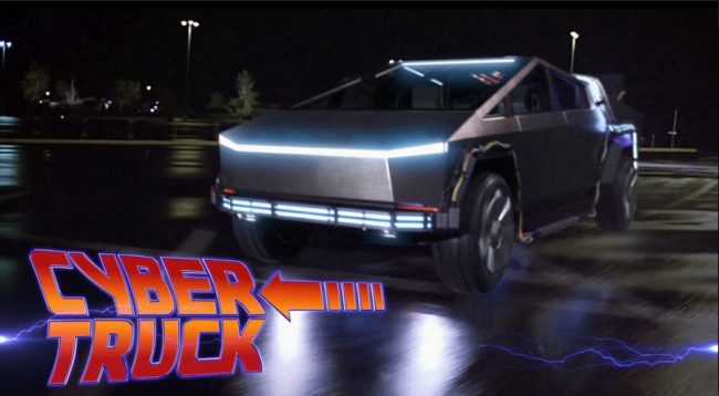 “Regresso ao Futuro” em versão Cybertruck