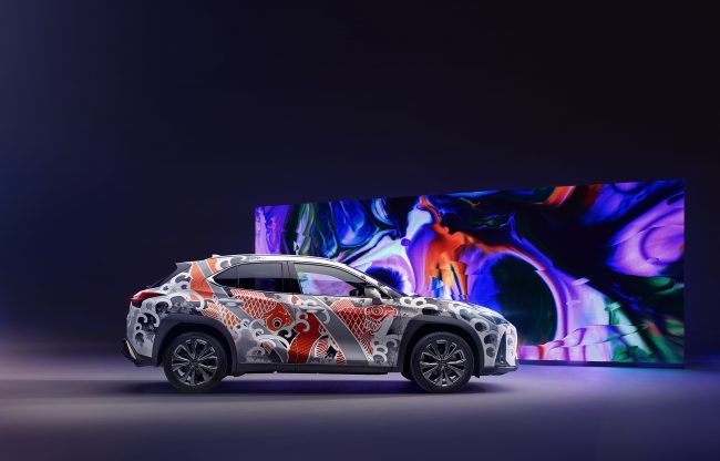 O meu Lexus UX tem uma tattoo