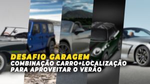 Desafio #4: a melhor combinação de carro e localização para aproveitar o Verão