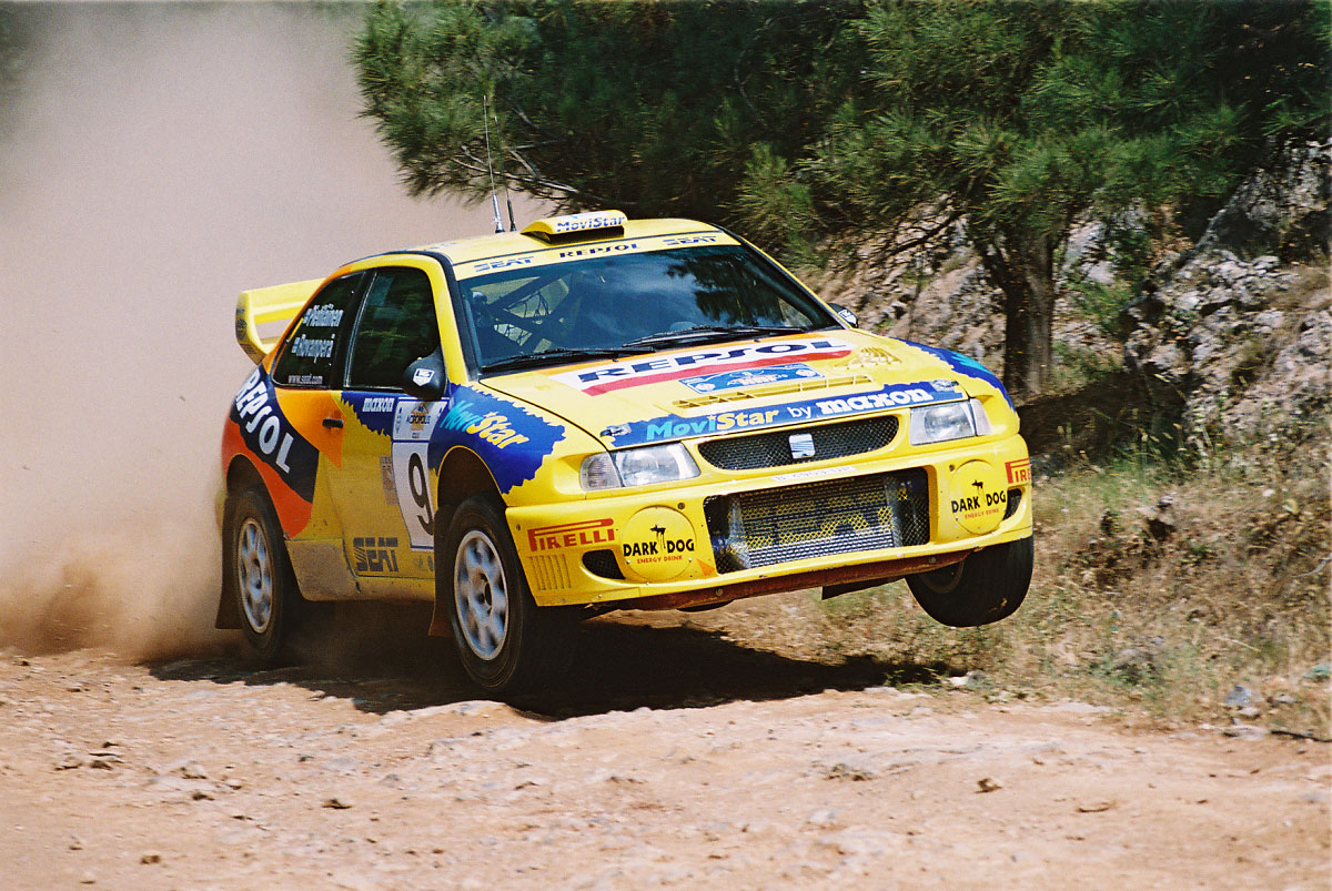 Sébastien Loeb. O nove vezes campeão do mundo estreou-se num WRC com a SEAT