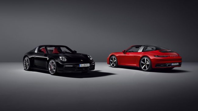 Versão Targa chega à nova geração do Porsche 911