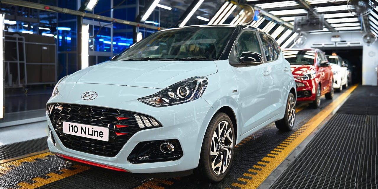 Hyundai i10 N-Line production