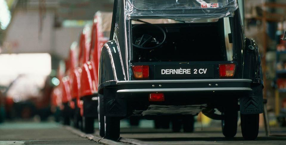 Citroën 2CV: O último saiu de Mangualde faz hoje 30 anos