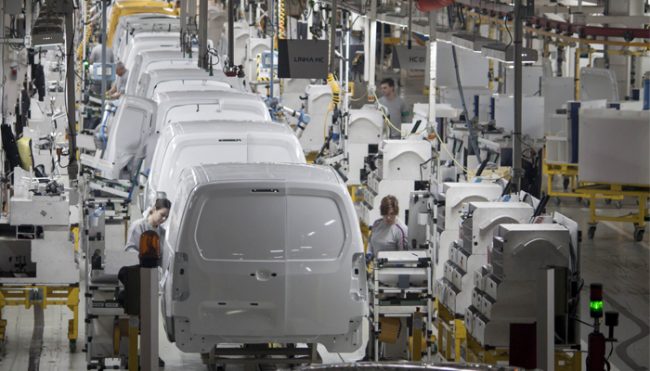 Produção automóvel em Portugal cresce em Novembro