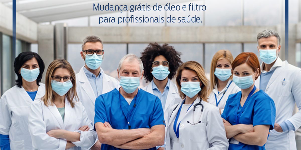 Ford oferece mudança de óleo e filtro aos Profissionais de Saúde