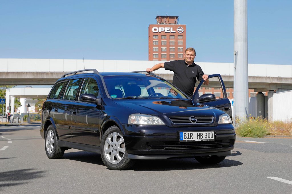 Astra com mais de meio milhão de quilómetros integra Opel Classic Collection