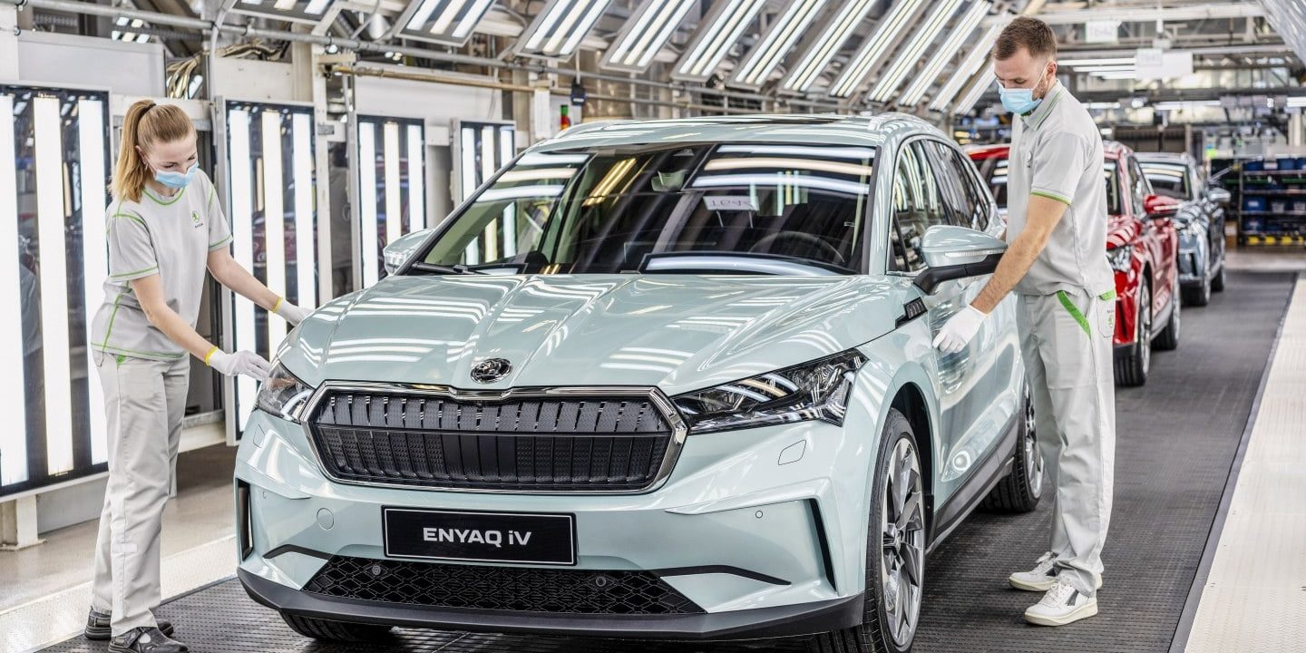 SKODA número 15 milhões_Enyaq iV