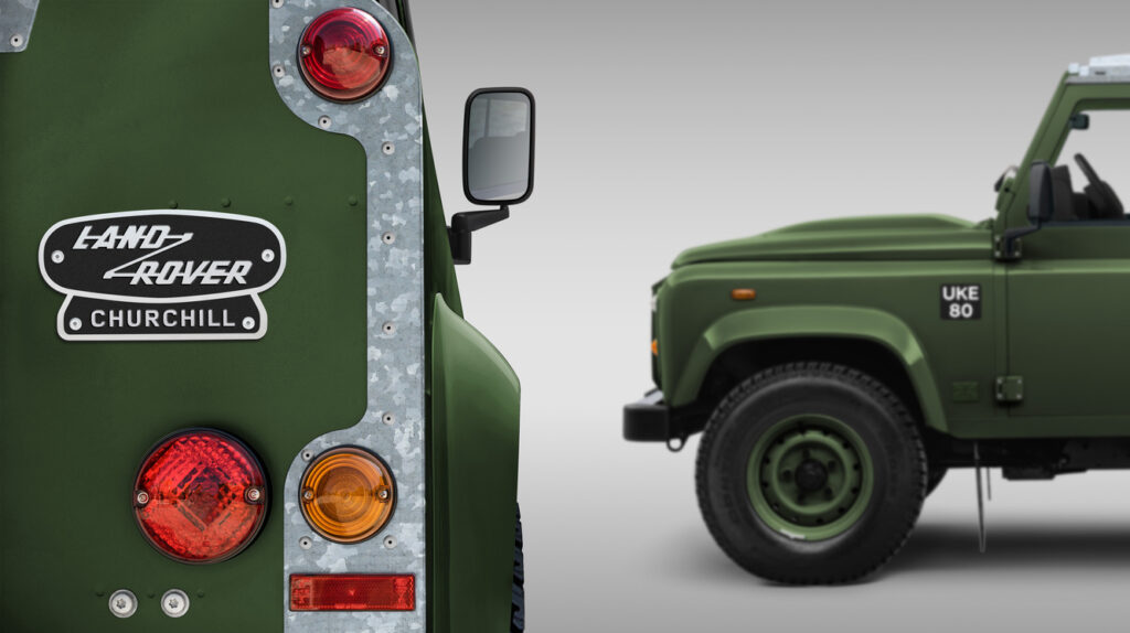Land Rover Defender V8 Churchill Edition